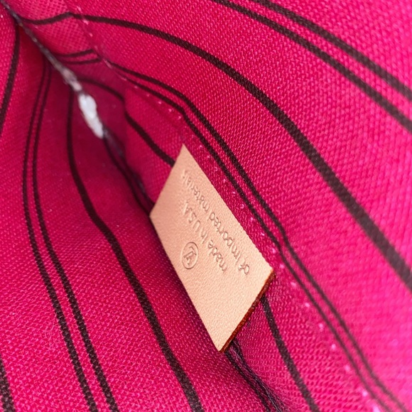 Louis Vuitton Authentic Brown Monogram Neverful Pouch Wristlet - Picture 9 of 14